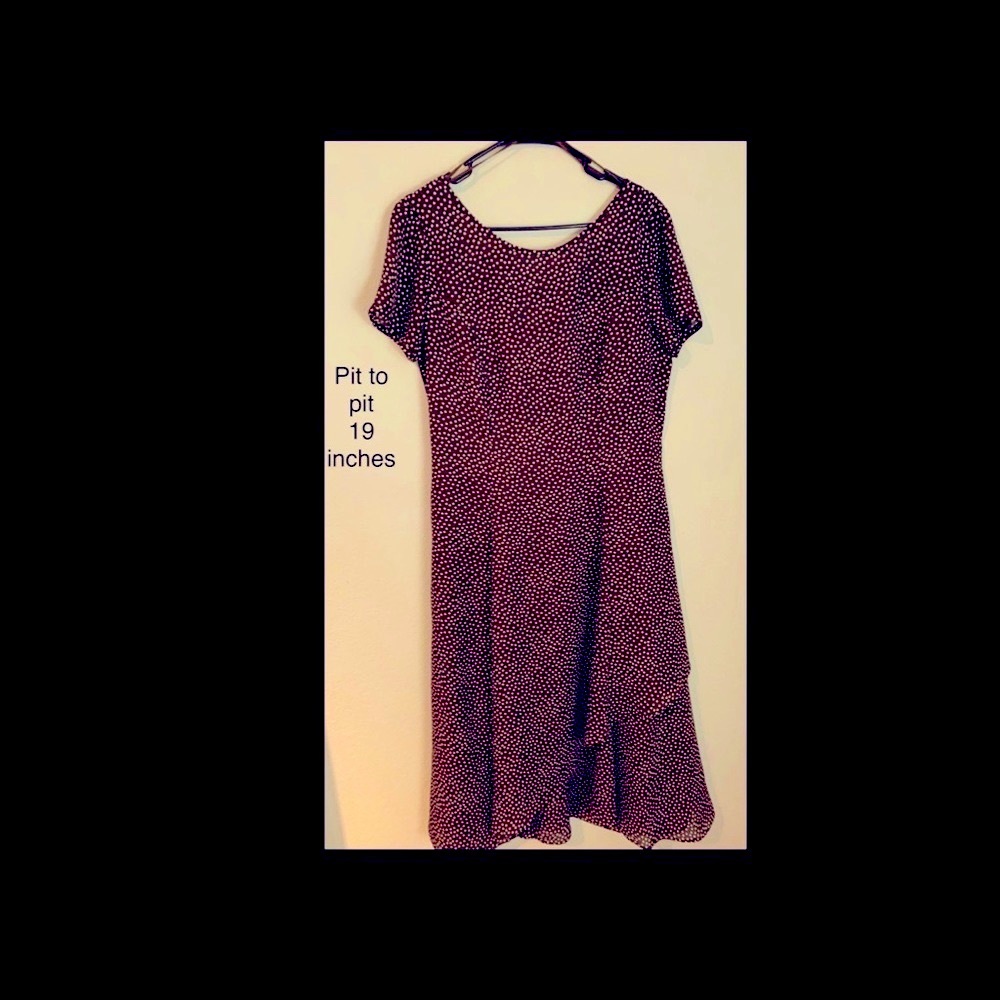 Chiffon midi party dress by Tom Barra. Size 12